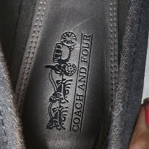 Coach and Four Womens Espadrilles Black Open Toe Wedge Sandals - Picture 8 of 9